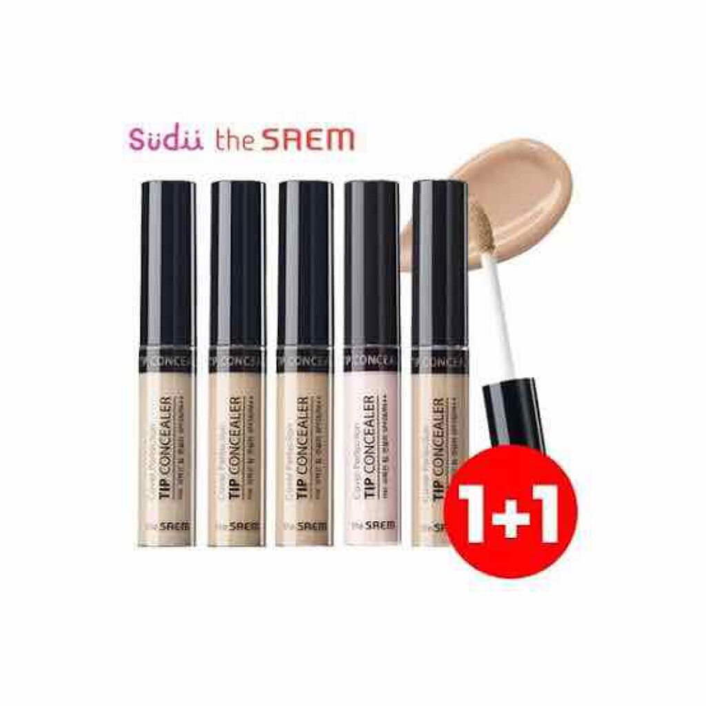 カバーパーフェクション チップコンシーラー/the SAEM/リキッドコンシーラーを使ったクチコミ(1枚目)
