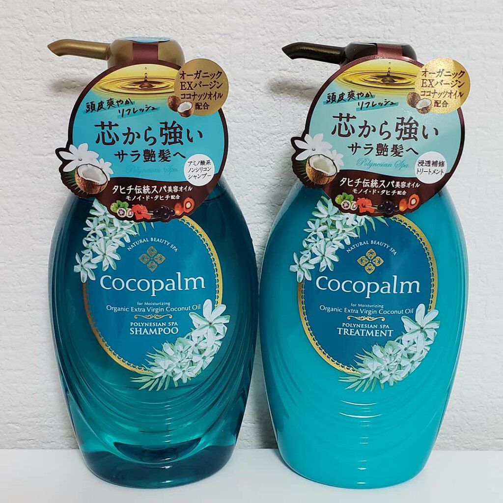 ポリネシアンスパシャンプー／トリートメント/Cocopalm(ココパーム)/市販シャンプーを使ったクチコミ（2枚目）
