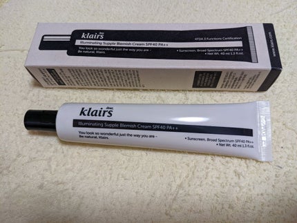 イルミネーティングサプルブレミッシュクリーム(40ml)/Klairs/化粧下地を使ったクチコミ(1枚目)