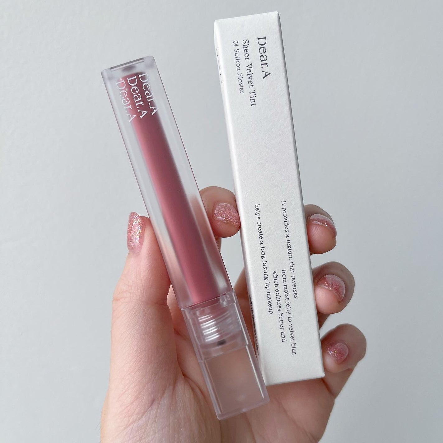 シアーベルベットティント/Dear.A/リップティントを使ったクチコミ(7枚目)