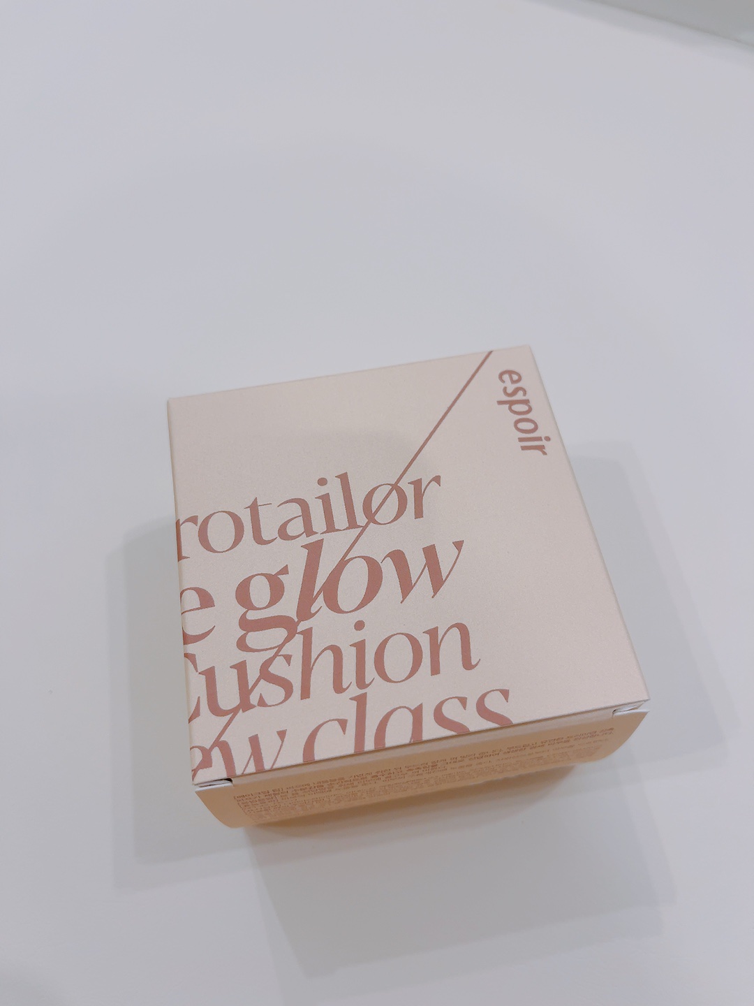 プロテーラービーグロウクッション ニュークラス/espoir/クッションファンデーションを使ったクチコミ（1枚目）