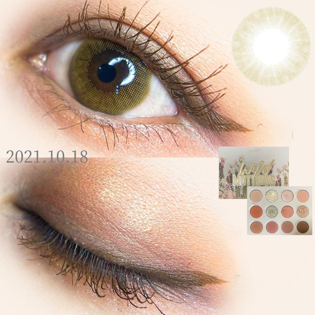  ワイルドナッシング/ColourPop/アイシャドウパレットを使ったクチコミ（1枚目）