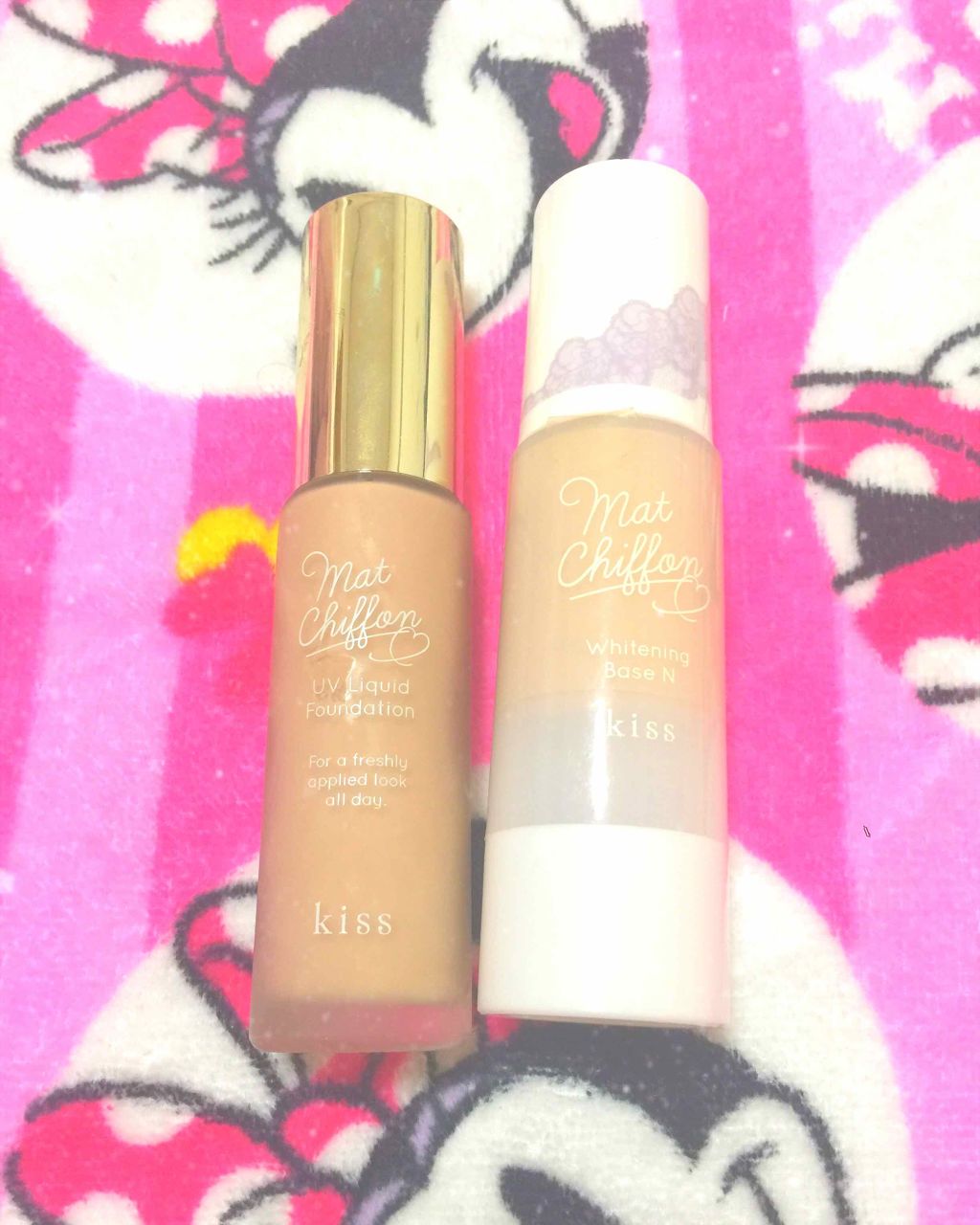 マットシフォン UVリキッドファンデ/KiSS/リキッドファンデーションを使ったクチコミ（1枚目）