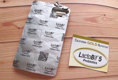 ラクトビフ プロバイオティクス/CALIFORNIA GOLD NUTRITION/健康サプリメントを使ったクチコミ（1枚目）