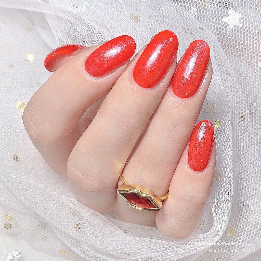 ネイルカラー 01 ルージュ カーディナル/PAUL & JOE BEAUTE/マニキュアを使ったクチコミ（1枚目）