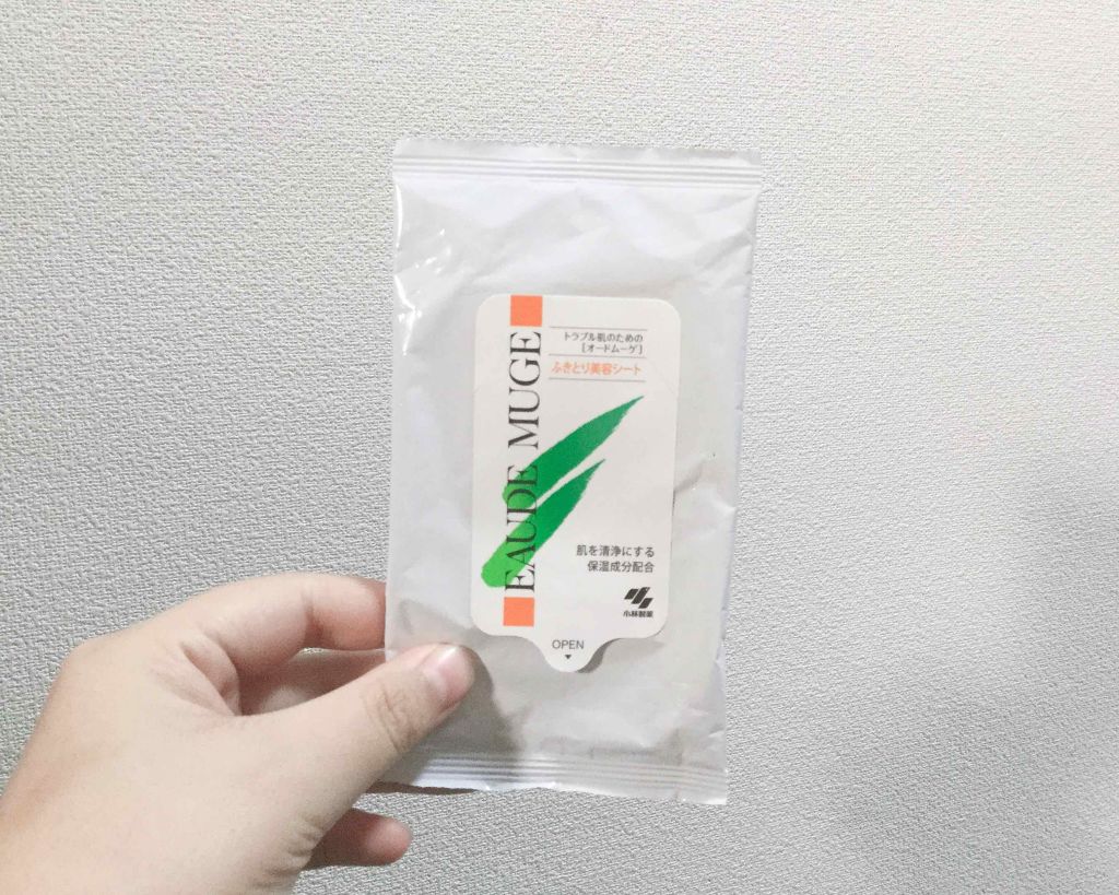 薬用ふきとり美容シート/オードムーゲ/拭き取り化粧水を使ったクチコミ(1枚目)