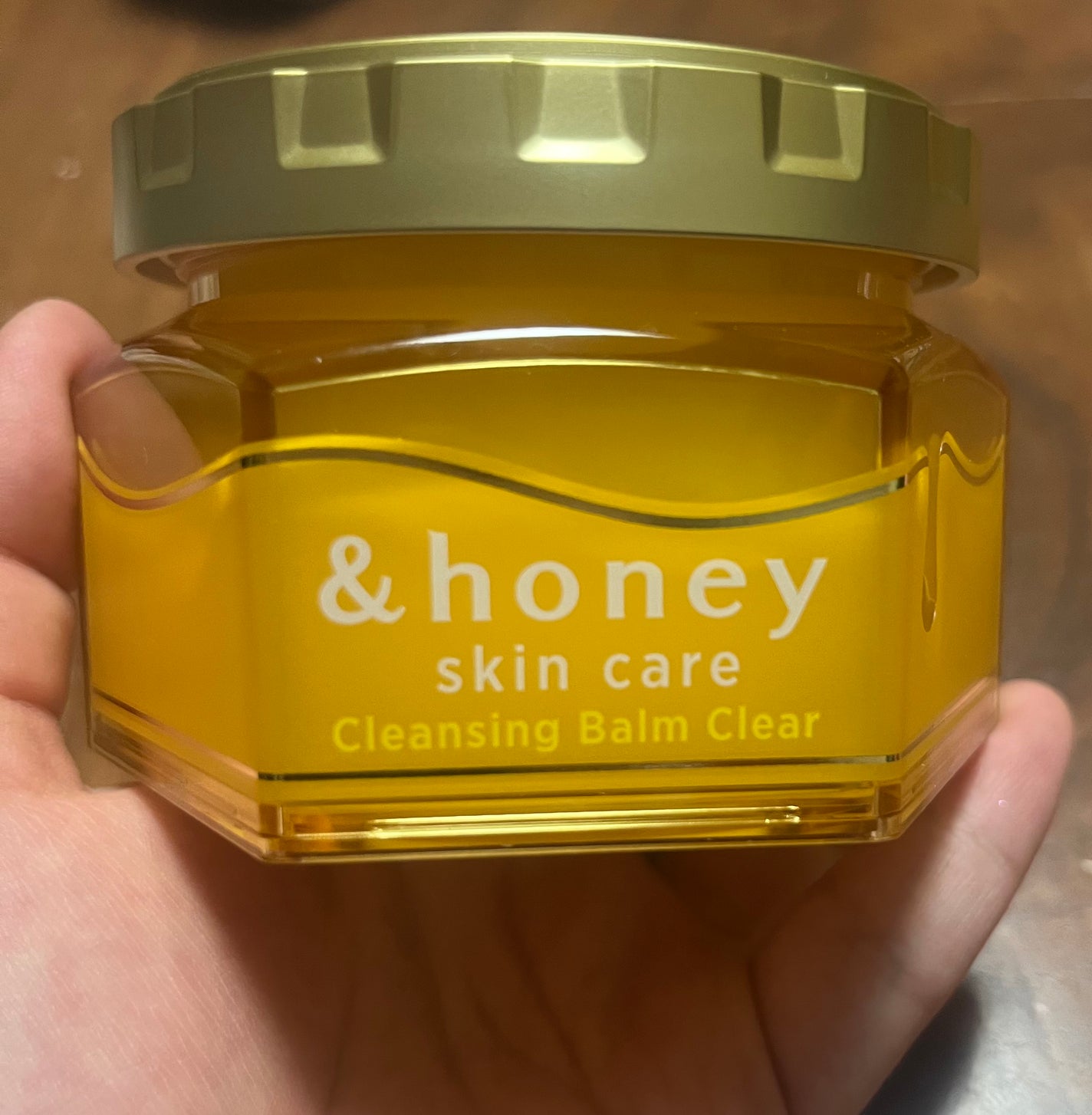 アンドハニー クレンジングバーム クリア/&honey/クレンジングバームを使ったクチコミ(1枚目)