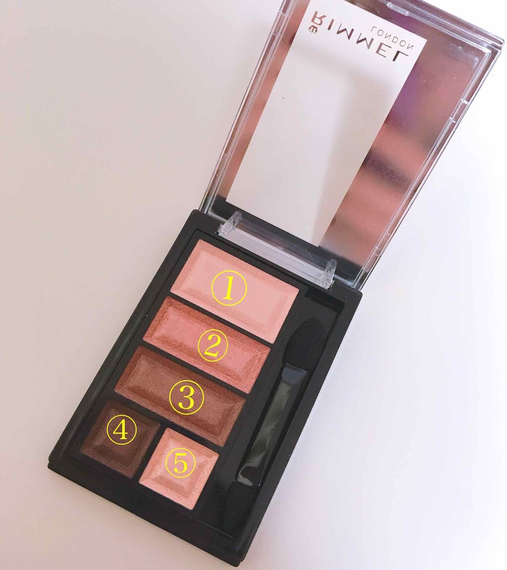 ショコラスウィート アイズ/リンメル ロンドン/アイシャドウパレットを使ったクチコミ(3枚目)