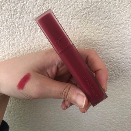 rom&nd ブラーファッジティント 07 クールローズアップ(COOL ROSE UP)/rom&nd/リップティントを使ったクチコミ(1枚目)