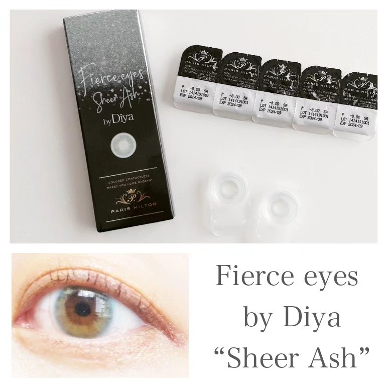 Fierceeyes by Diya（フィアースアイズbyダイヤ）/Diya/カラーコンタクトレンズを使ったクチコミ（1枚目）