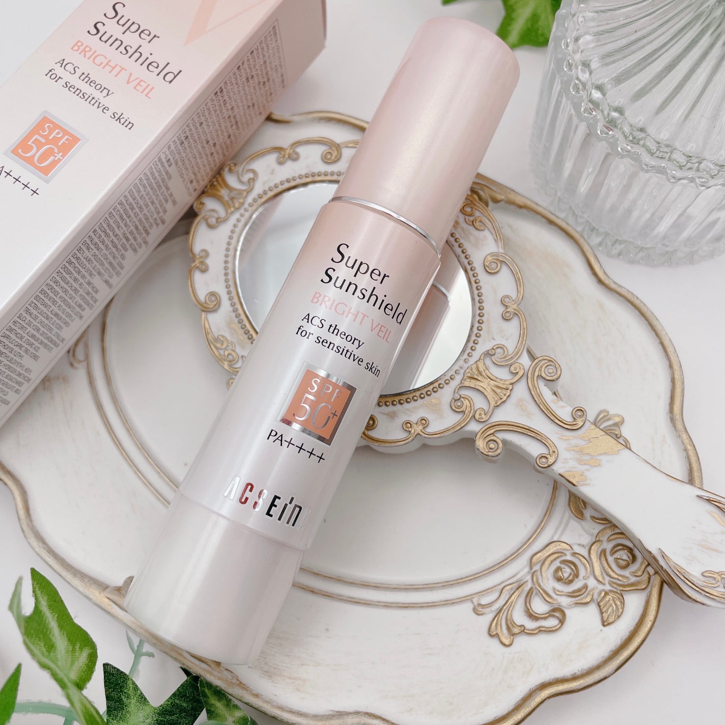 スーパーサンシールド ブライトヴェール/ACSEINE/化粧下地を使ったクチコミ(6枚目)