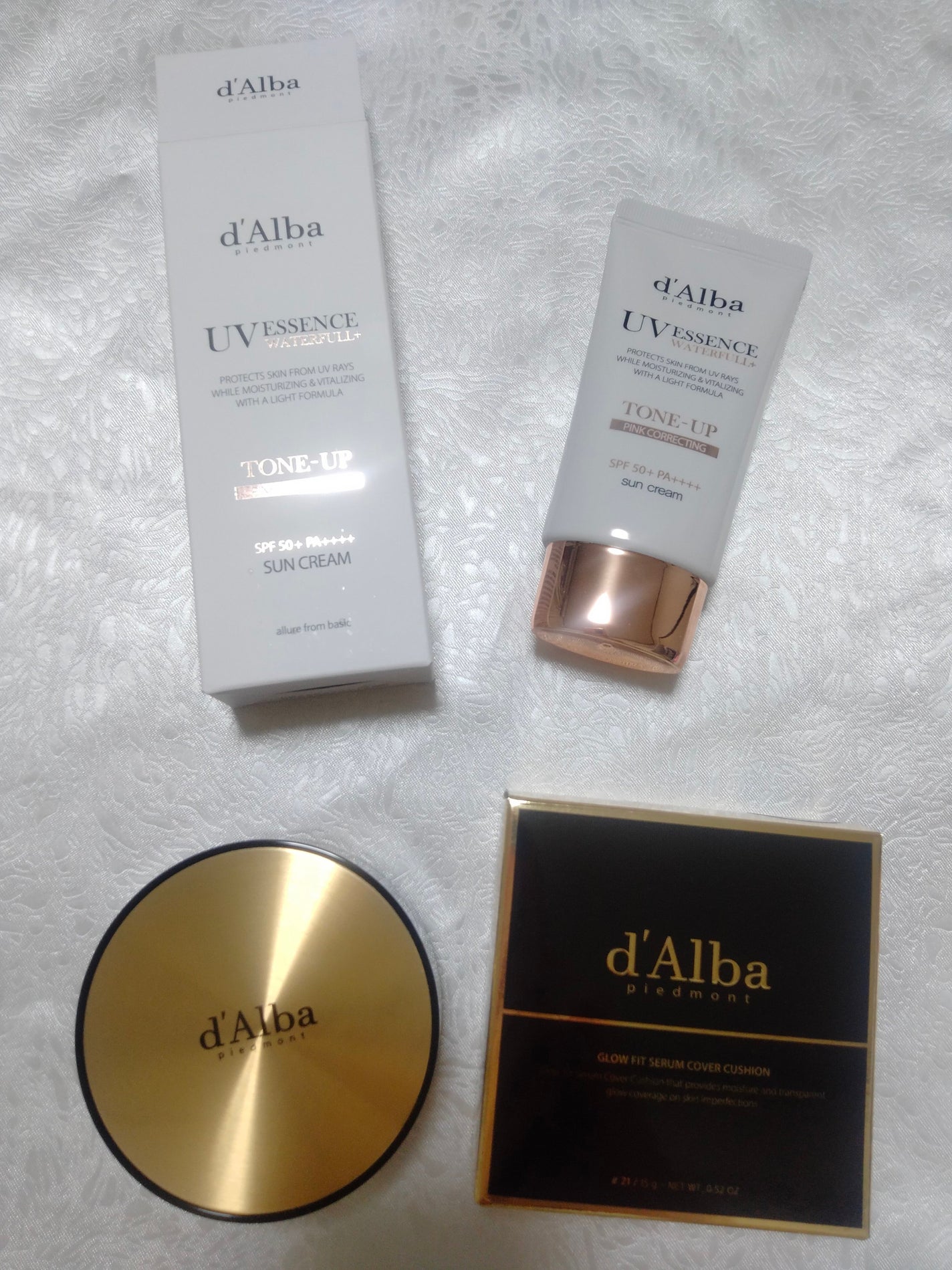 ウォータフルトーンアップサンクリーム/ダルバ/日焼け止めクリームを使ったクチコミ(1枚目)