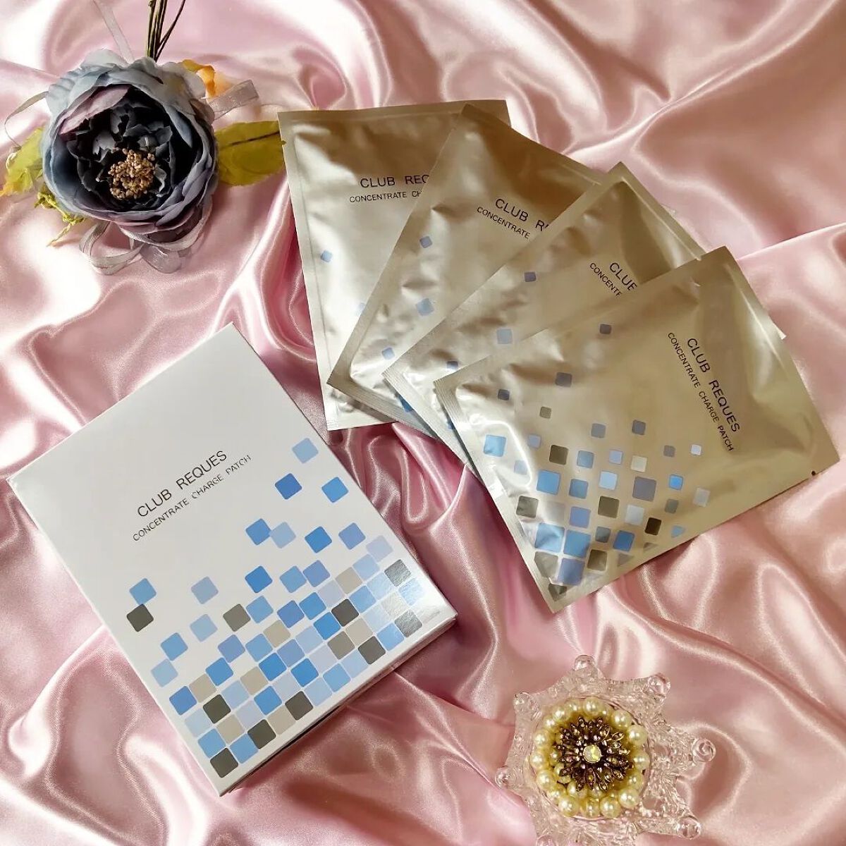 リクエス コンセントレート チャージ パッチ/クラブ/シートマスク・パックを使ったクチコミ（1枚目）