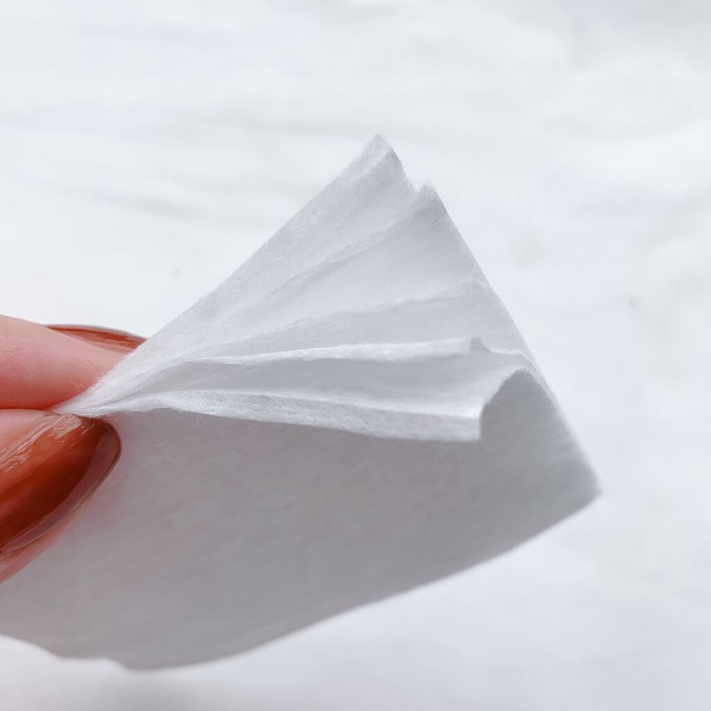 めくるコットン大きめサイズ/コットン・ラボ/コットンを使ったクチコミ（2枚目）