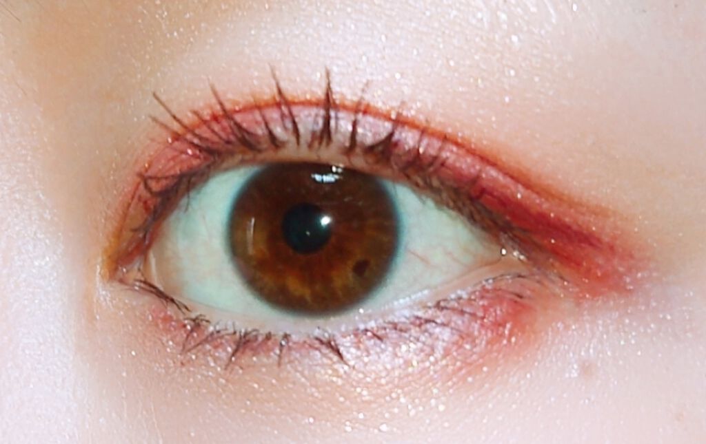 ジューシーピュアアイズ/キャンメイク/アイシャドウパレットを使ったクチコミ（2枚目）