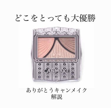 ジューシーピュアアイズ/キャンメイク/アイシャドウパレットを使ったクチコミ（1枚目）