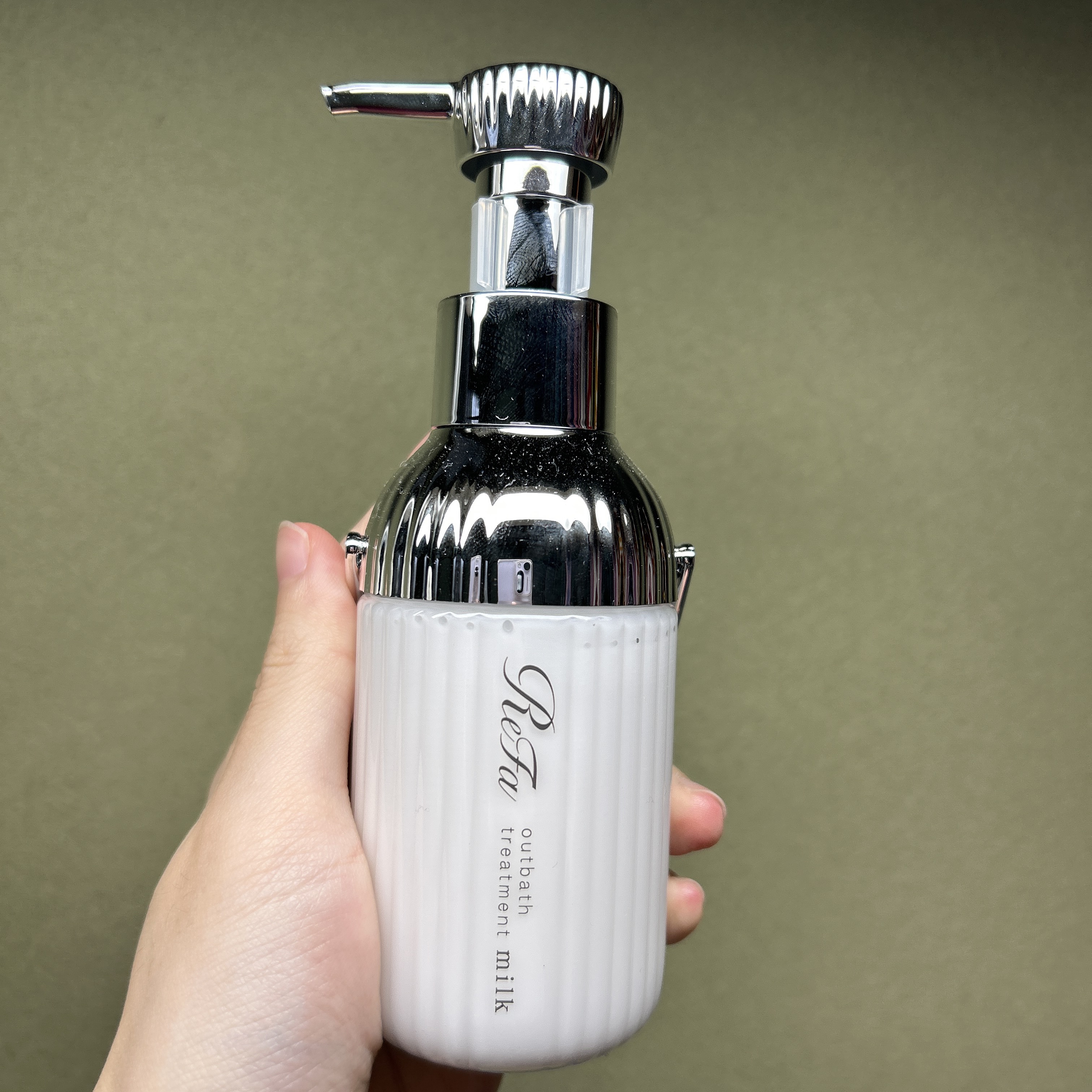 リファミルクプロテインアウトバストリートメント/ReFa/アウトバストリートメントを使ったクチコミ（1枚目）