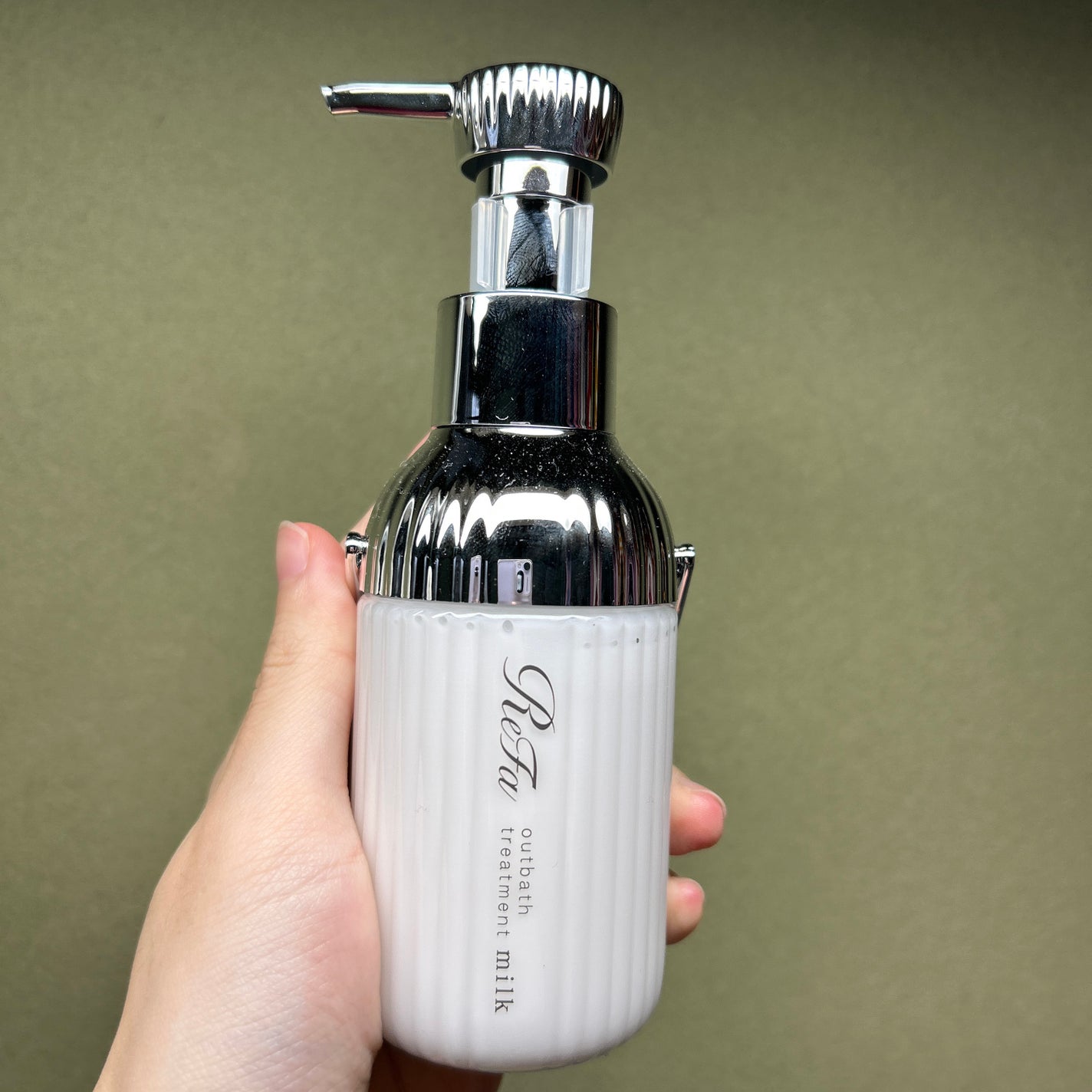 リファミルクプロテインアウトバストリートメント/ReFa/アウトバストリートメントを使ったクチコミ(1枚目)