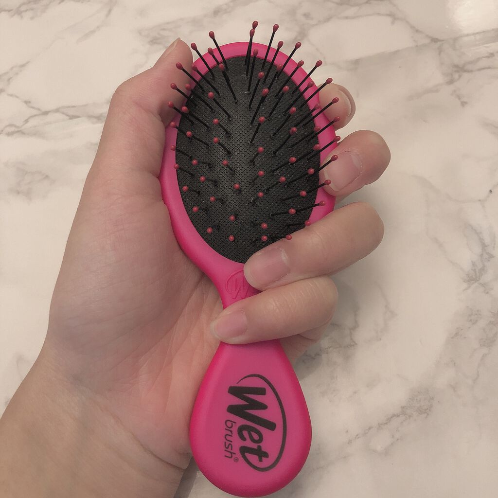 ウエットブラシ リルディタングラー パンチーピンク/ウェットブラシ/ヘアブラシを使ったクチコミ（2枚目）