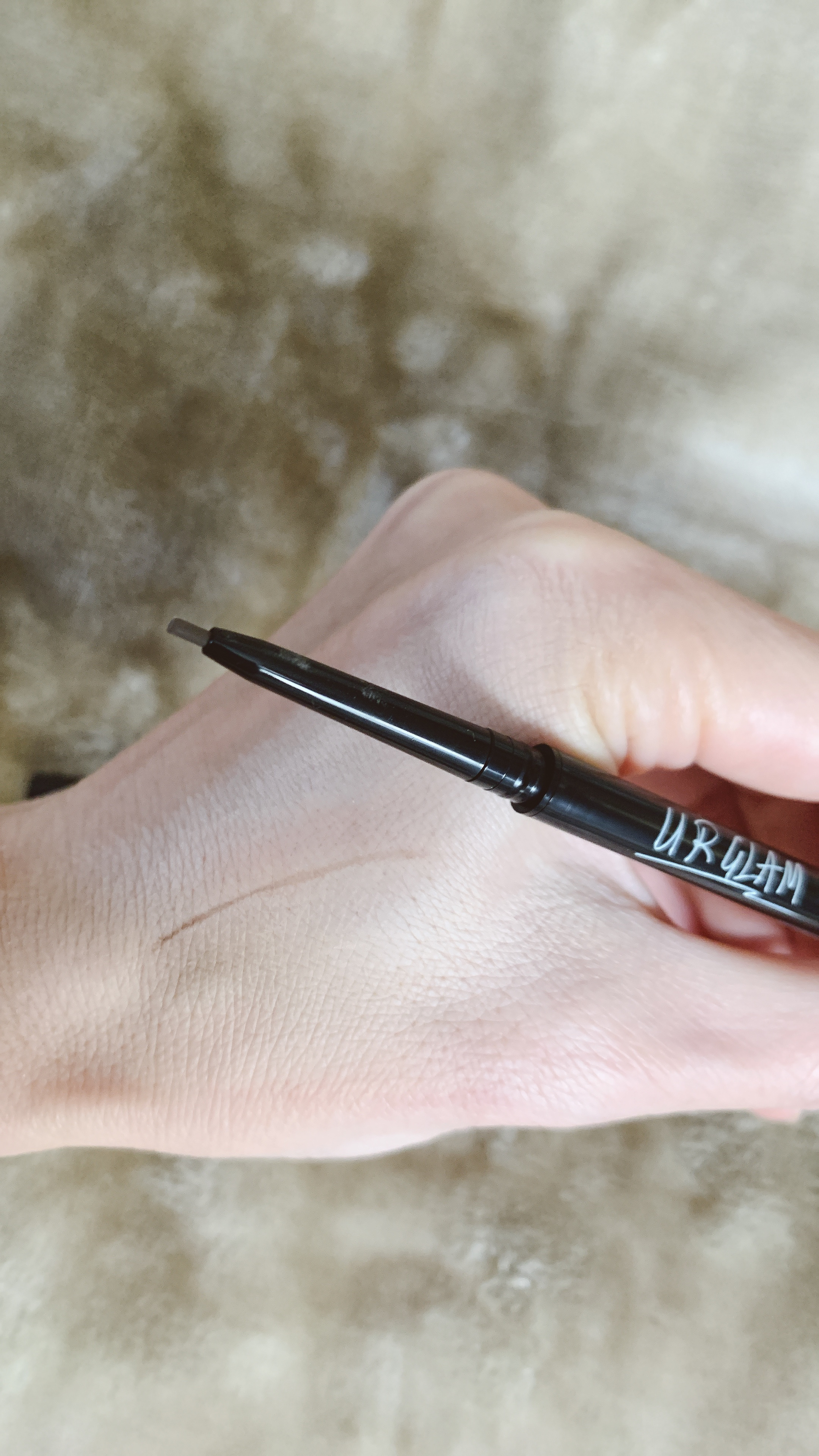 スリムスケッチアイブロウペンシル/U R GLAM/アイブロウペンシルを使ったクチコミ（2枚目）
