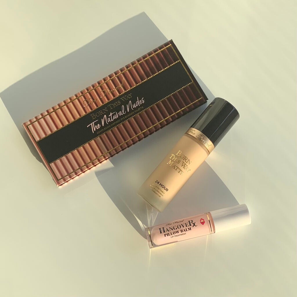 ボーン ディス ウェイ ザ ナチュラル ヌード アイシャドウ パレット/Too Faced/アイシャドウパレットを使ったクチコミ(1枚目)