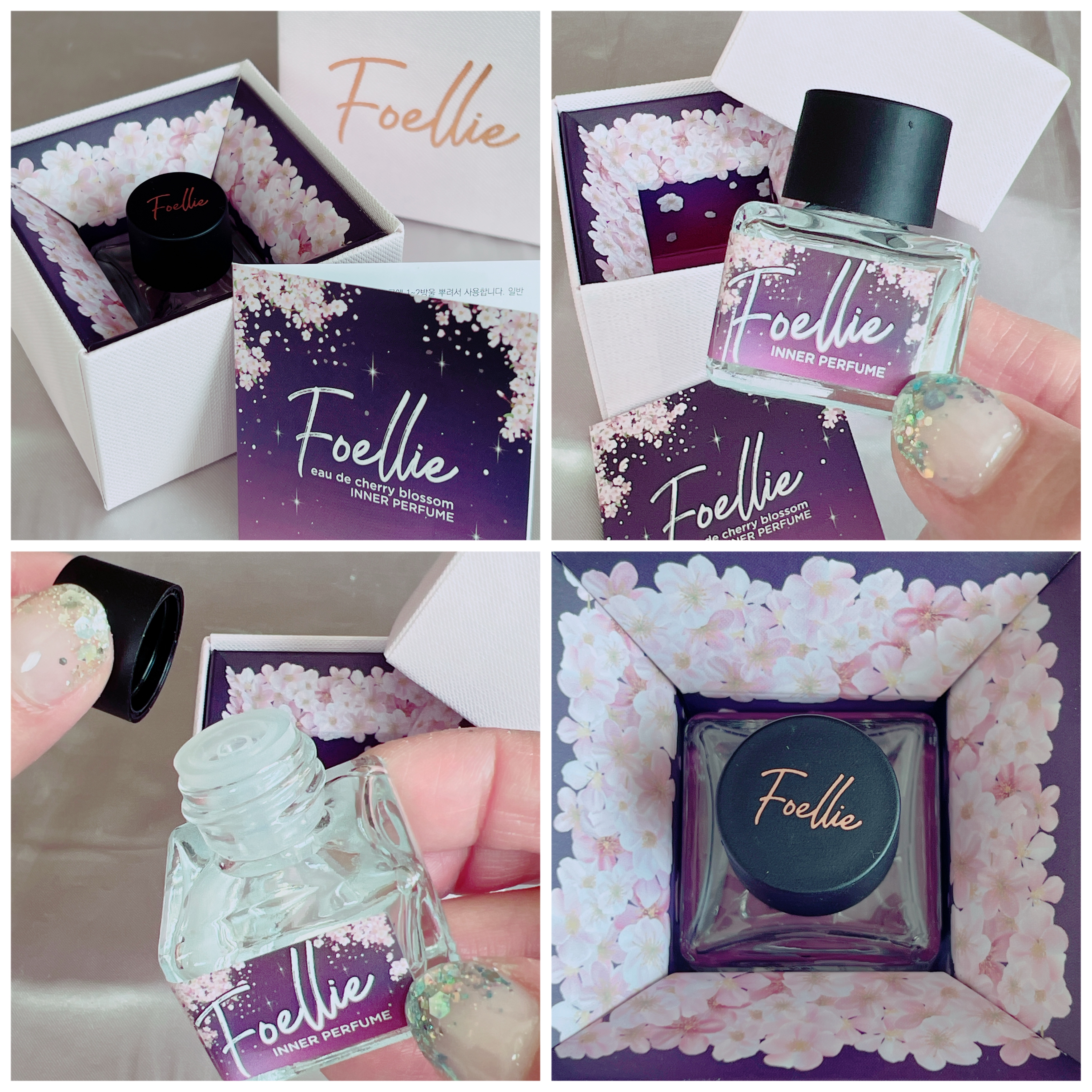 フォエリー インナーパフューム チェリーブロッサムの香り/Foellie/香水(レディース)を使ったクチコミ（3枚目）