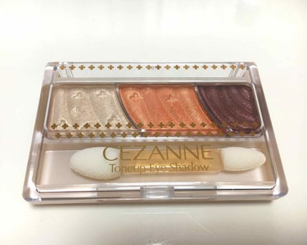 トーンアップアイシャドウ/CEZANNE/アイシャドウパレットを使ったクチコミ(1枚目)