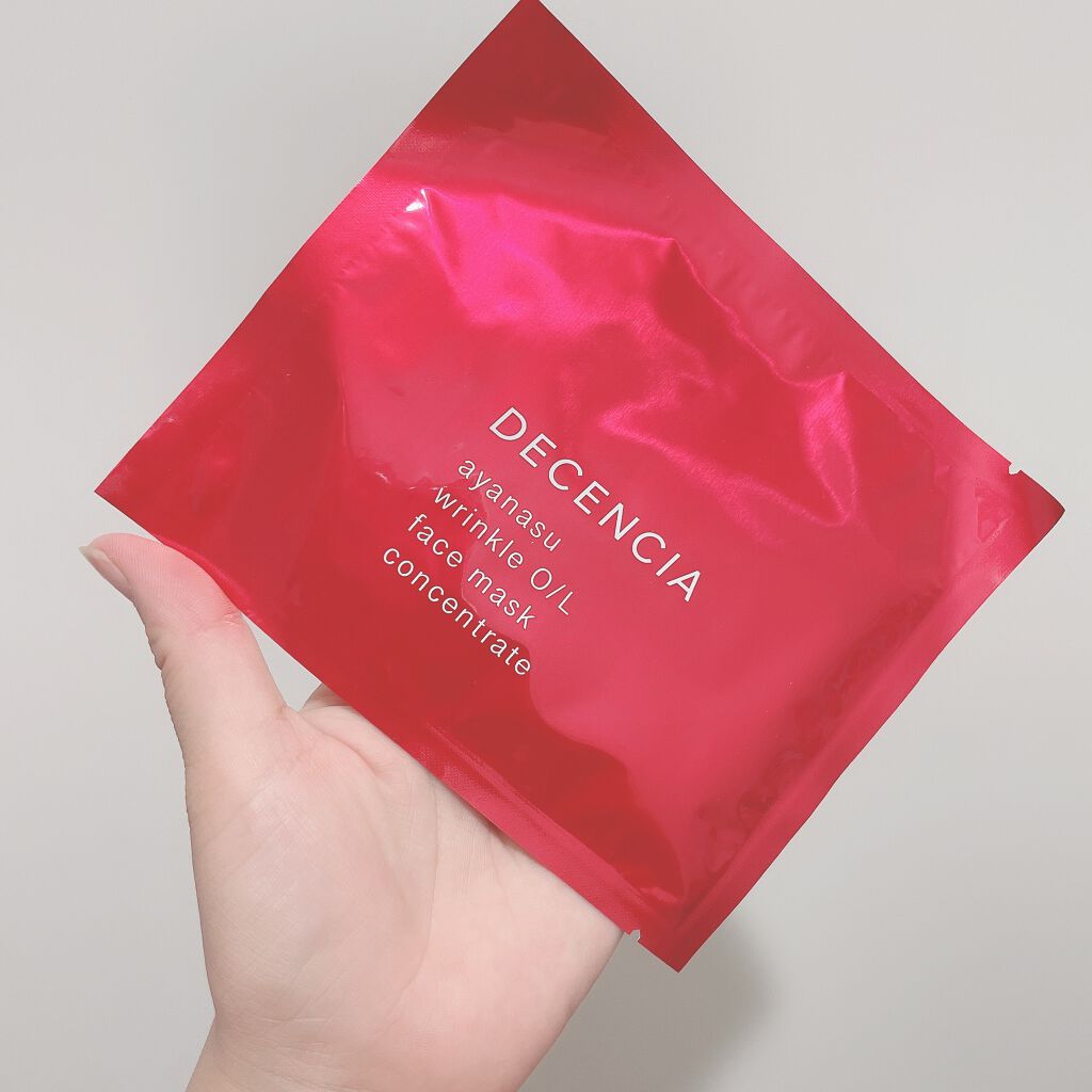アヤナス リンクルO/L フェイスマスク コンセントレート/DECENCIA/シートマスク・パックを使ったクチコミ(2枚目)