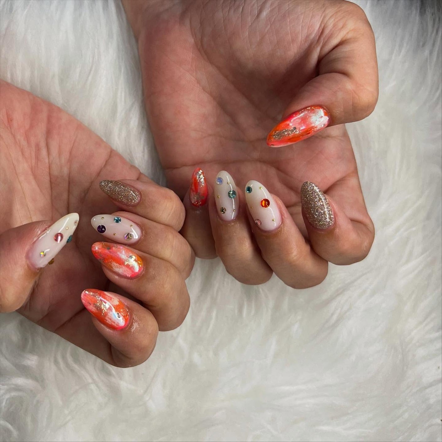 cst on LIPS 「menu…☑︎デザイン自由コース7.000円☑︎おまかせ☑︎そ..」(1枚目)