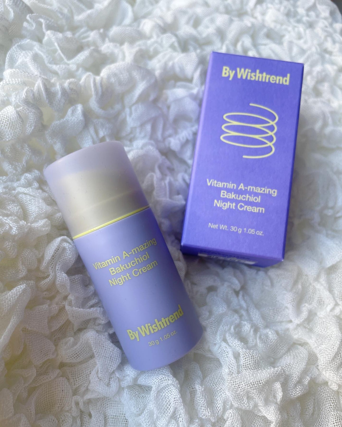 ビタミンA-mazingバクチオールナイトクリーム/By Wishtrend/フェイスクリームを使ったクチコミ(1枚目)