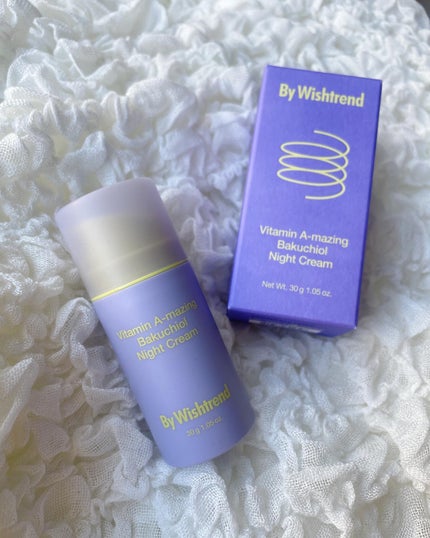 ビタミンA-mazingバクチオールナイトクリーム/By Wishtrend/フェイスクリームを使ったクチコミ(1枚目)
