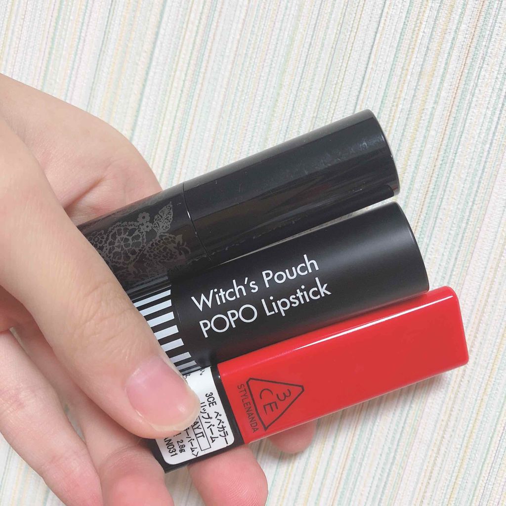 BEBE COLOR LIP BALM/3CE/口紅を使ったクチコミ(1枚目)