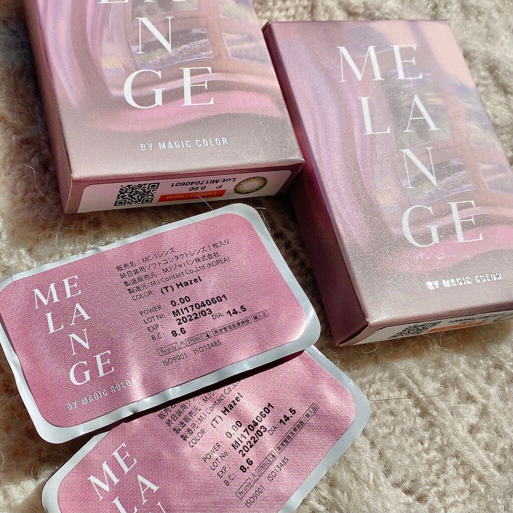 MELANGE 1month/MELANGE BY MAGICCOLOR/1ヶ月(1MONTH)カラコンを使ったクチコミ(4枚目)