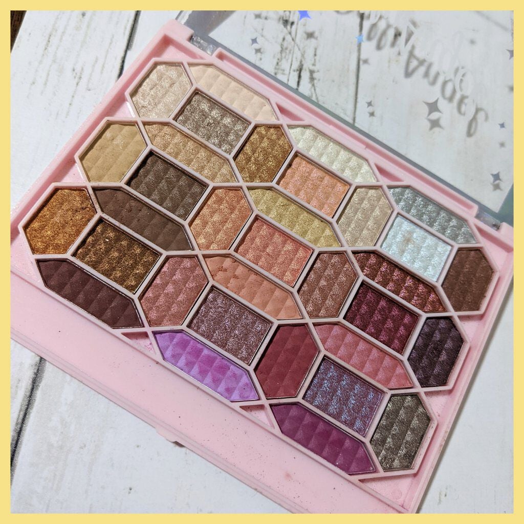 33色プロアイシャドウパレット/Dolly Angel/アイシャドウパレットを使ったクチコミ(1枚目)