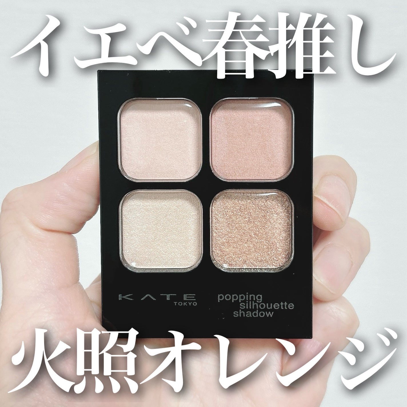 ケイト ポッピングシルエットシャドウ/KATE/アイシャドウパレットを使ったクチコミ(1枚目)