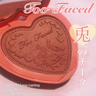 ラブ フラッシュ ロングラスティング 16H ブラッシュ/Too Faced/パウダーチークを使ったクチコミ（1枚目）