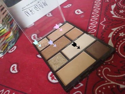 アイシャドウパレット/U R GLAM/アイシャドウパレットを使ったクチコミ(1枚目)