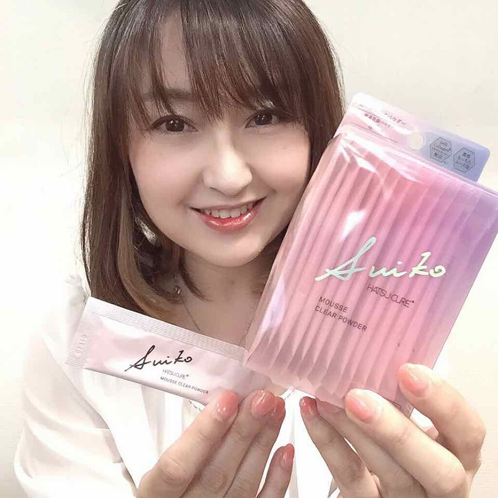 ムースクリアパウダー/SUIKO HATSUCURE/洗顔パウダーを使ったクチコミ(1枚目)