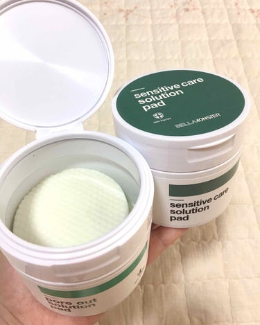 Sensitive care solution pad/BELLAMONSTER/化粧水を使ったクチコミ（1枚目）