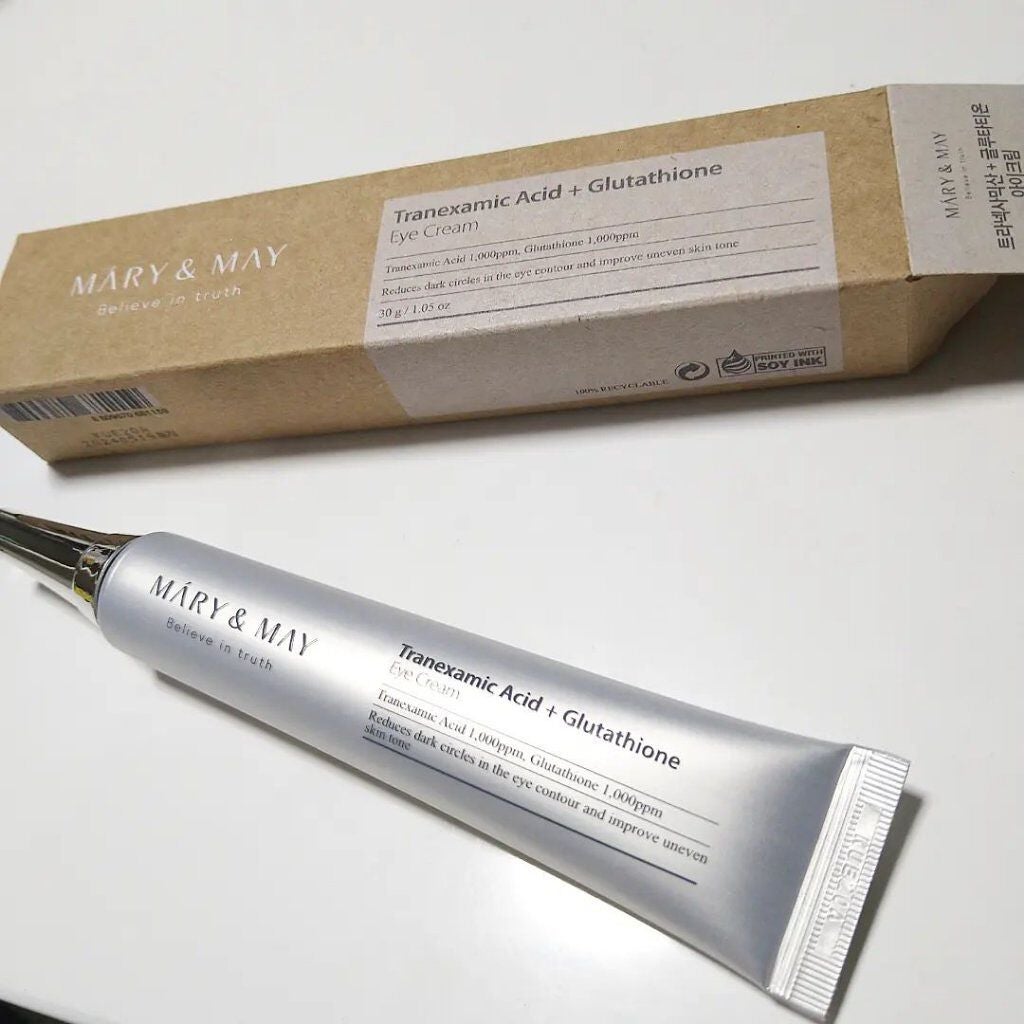 トラネキサム酸+グルタチオン アイクリーム/MARY&MAY/アイケア・アイクリームを使ったクチコミ(1枚目)