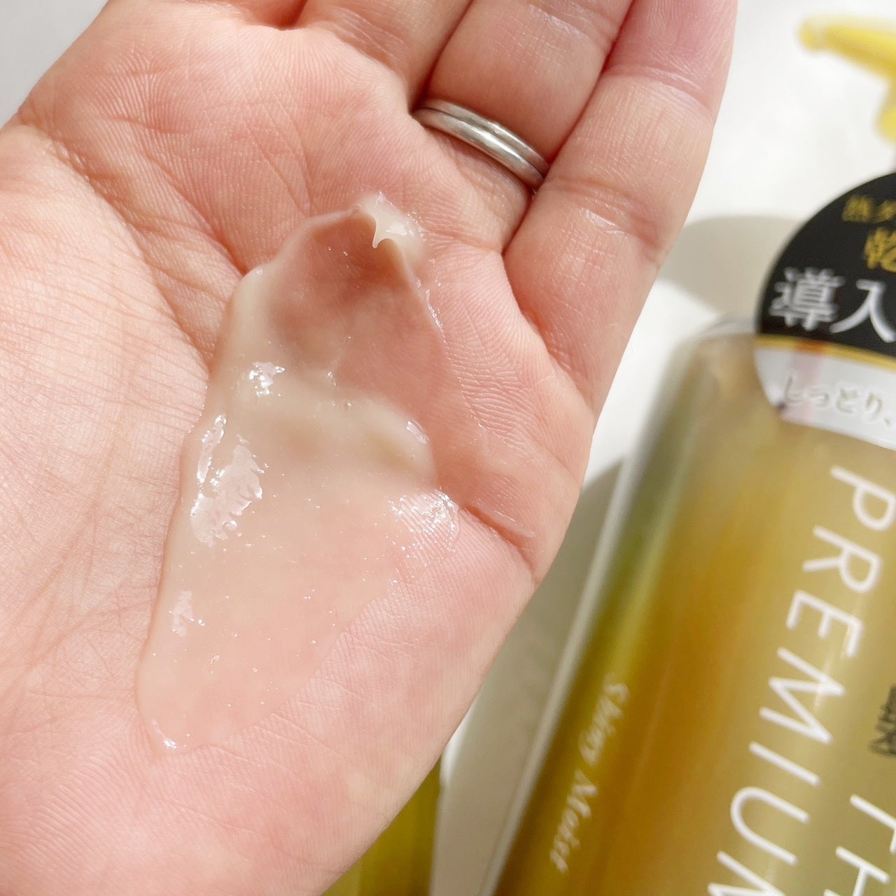 THE PREMIUM エクストラダメージケアシャンプー/トリートメント(シャイニーモイスト)/いち髪/市販シャンプーを使ったクチコミ(8枚目)