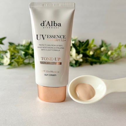 ウォータフルトーンアップサンクリーム/ダルバ/日焼け止めクリームを使ったクチコミ(2枚目)