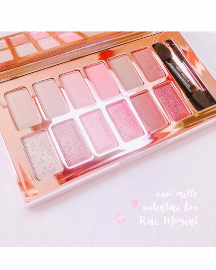 バレンタインボックス3ローズモーメント/VAVI MELLO/アイシャドウパレットを使ったクチコミ(1枚目)