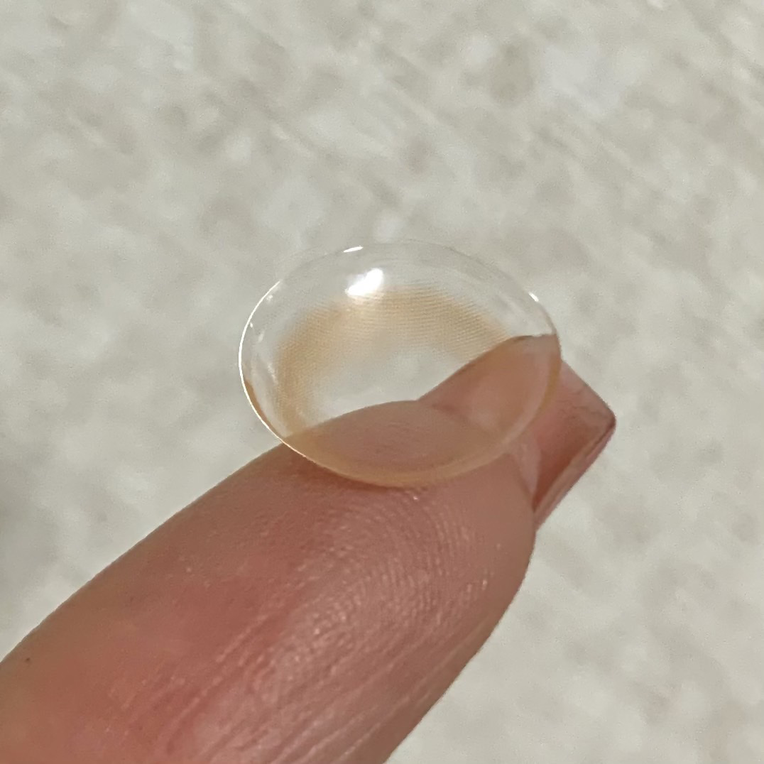 Dewy Kristin Monthly - ブラウン/Hapa kristin/カラーコンタクトレンズを使ったクチコミ（2枚目）