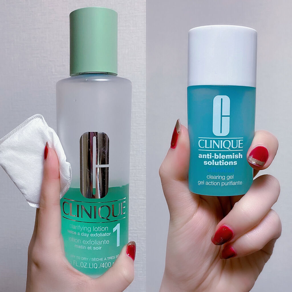 クラリファイング ローション 1/CLINIQUE/拭き取り化粧水を使ったクチコミ（1枚目）