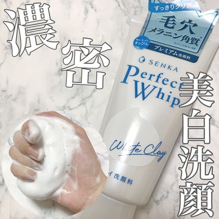 パーフェクトホワイトクレイ/SENKA(専科)/洗顔フォームを使ったクチコミ(1枚目)
