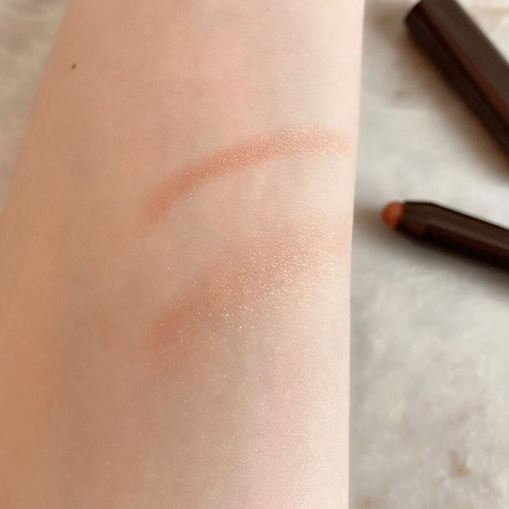 グリームオンフィットシャドウ GF02 エッグカップ/excel/スティックアイシャドウを使ったクチコミ（2枚目）