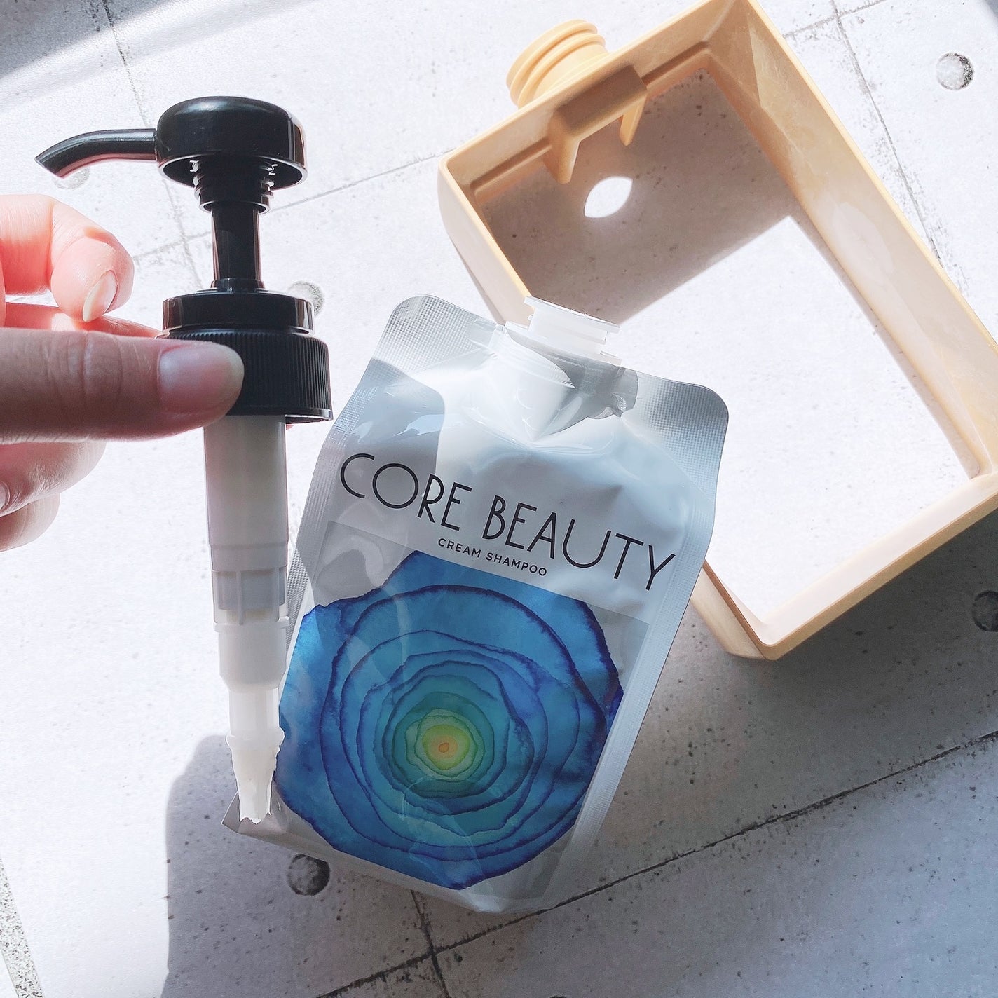 クリームシャンプー/CORE BEAUTY/市販シャンプーを使ったクチコミ(5枚目)