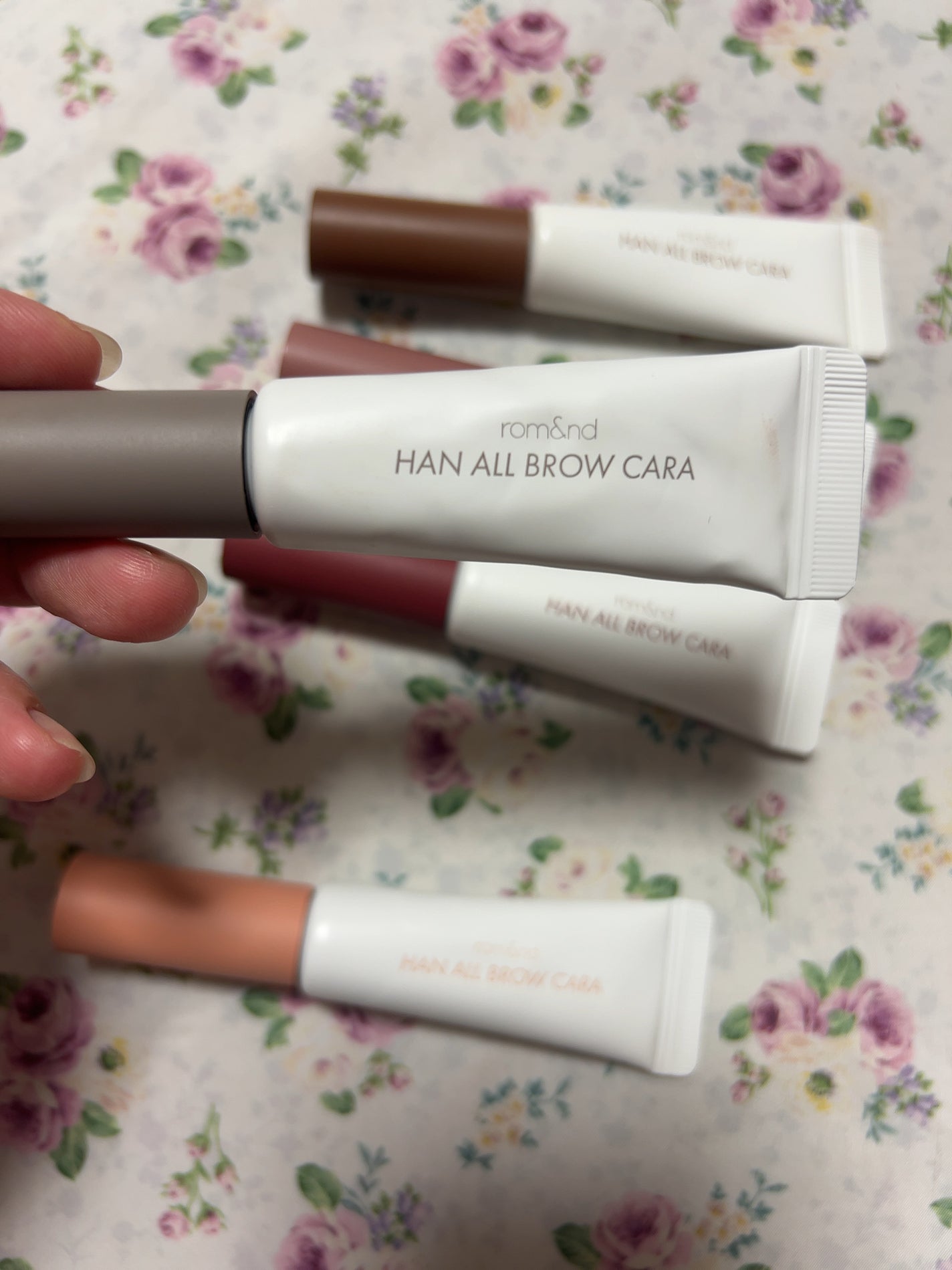 ハンオールブロウカラ/rom&nd/眉マスカラを使ったクチコミ(2枚目)