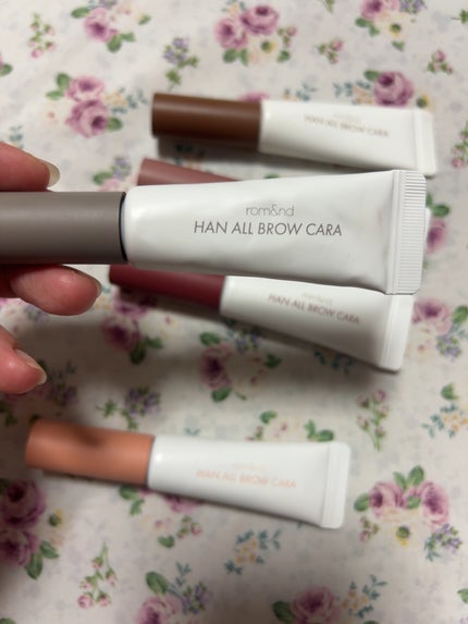 ハンオールブロウカラ/rom&nd/眉マスカラを使ったクチコミ(2枚目)